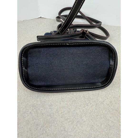 Y2K‎ Vintage Tommy Hill Plaid Denim Mini Backpack Retro Style - Picture 13 of 16